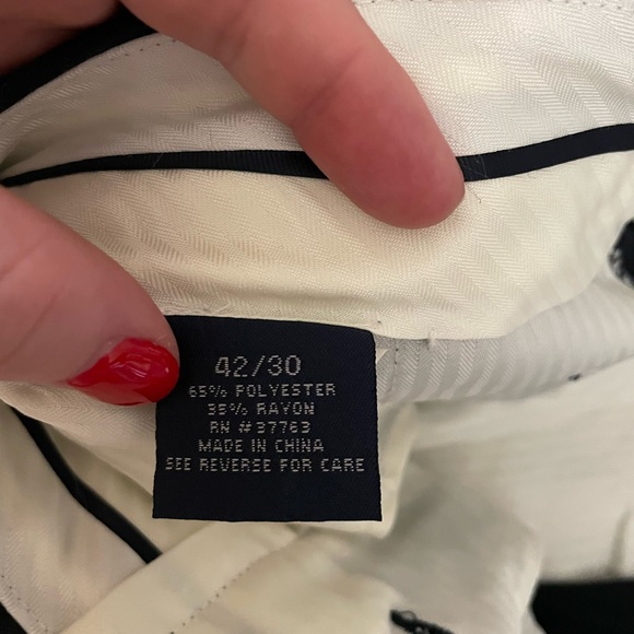 Ivy Crew Men’s navy dress slacks - Picture 6 of 6